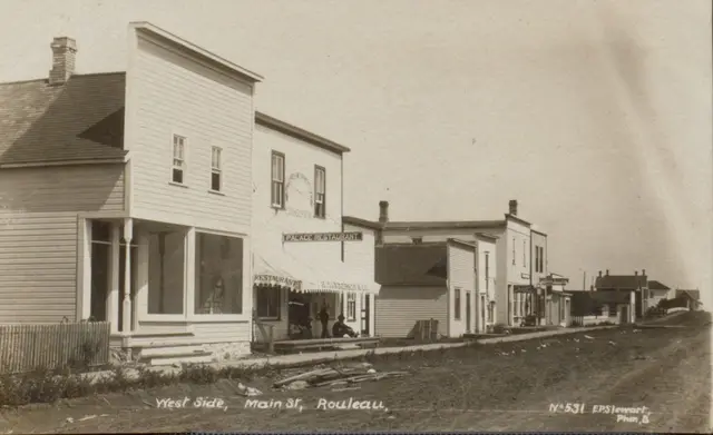 West side of Main Street, Rouleau